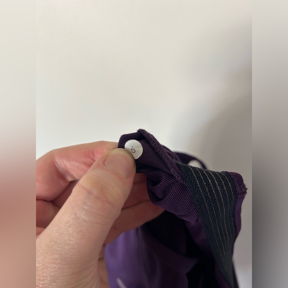 Lululemon Rare Thong Plum Straps Body Suit Size 6 - Picture 11 of 11
